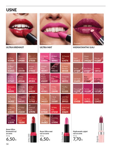 avon - Prelistajte ovaj Avon - Lipanj katalog, vrijedi od 01.06. do 30.06. - page: 58