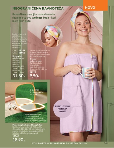 avon - Prelistajte ovaj Avon - Lipanj katalog, vrijedi od 01.06. do 30.06. - page: 141