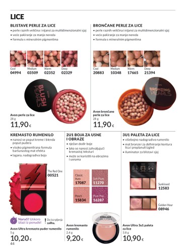 avon - Prelistajte ovaj Avon - Lipanj katalog, vrijedi od 01.06. do 30.06. - page: 44