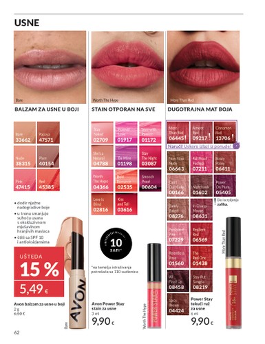 avon - Prelistajte ovaj Avon - Lipanj katalog, vrijedi od 01.06. do 30.06. - page: 62