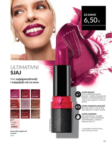 avon - Prelistajte katalog Avon, vrijedi od 01.08. do 31.08. - page: 63