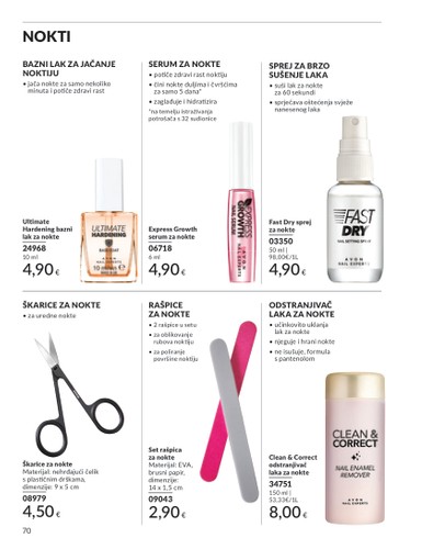 avon - Prelistajte katalog Avon, vrijedi od 01.08. do 31.08. - page: 70