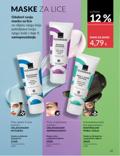 avon - Prelistajte katalog Avon, vrijedi od 01.08. do 31.08. - page: 125