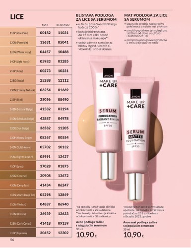 avon - Prelistajte katalog Avon, vrijedi od 01.08. do 31.08. - page: 56