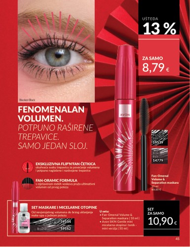 avon - Prelistajte katalog Avon, vrijedi od 01.08. do 31.08. - page: 45