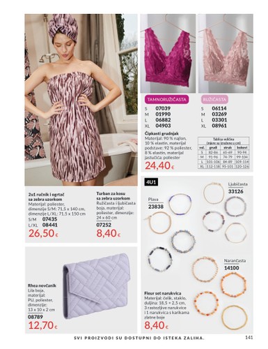 avon - Prelistajte katalog Avon, vrijedi od 01.08. do 31.08. - page: 141