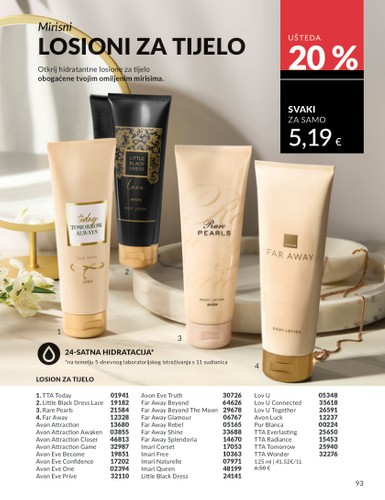 avon - Prelistajte katalog Avon, vrijedi od 01.08. do 31.08. - page: 93