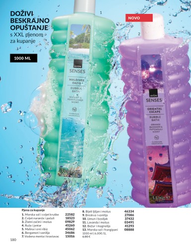 avon - Prelistajte katalog Avon, vrijedi od 01.08. do 31.08. - page: 180