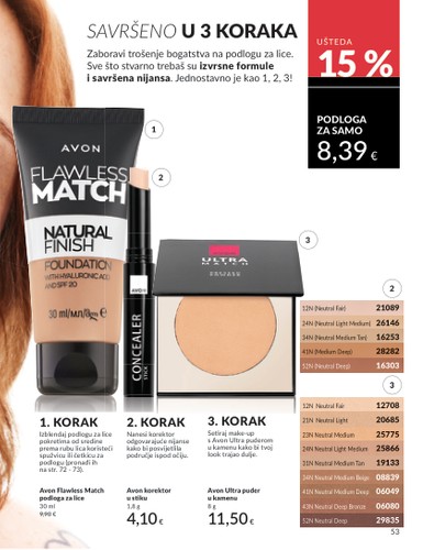 avon - Prelistajte katalog Avon, vrijedi od 01.08. do 31.08. - page: 53