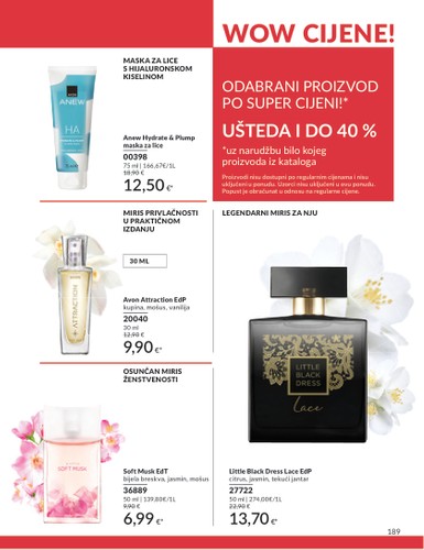 avon - Prelistajte katalog Avon, vrijedi od 01.08. do 31.08. - page: 189