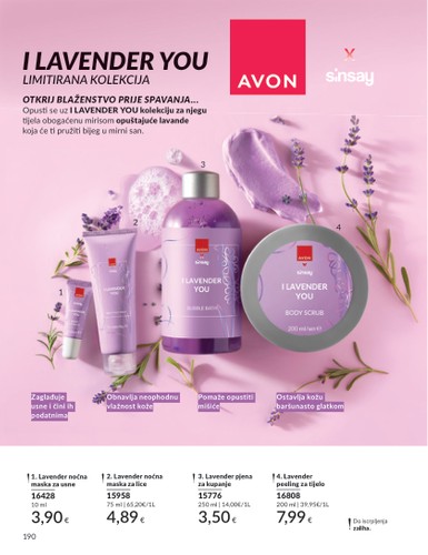 avon - Prelistajte katalog Avon, vrijedi od 01.08. do 31.08. - page: 190