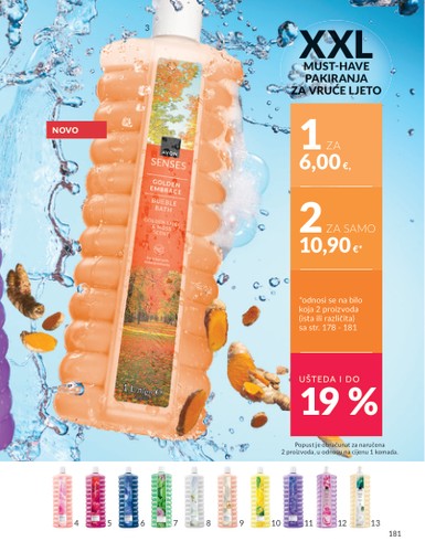 avon - Prelistajte katalog Avon, vrijedi od 01.08. do 31.08. - page: 181
