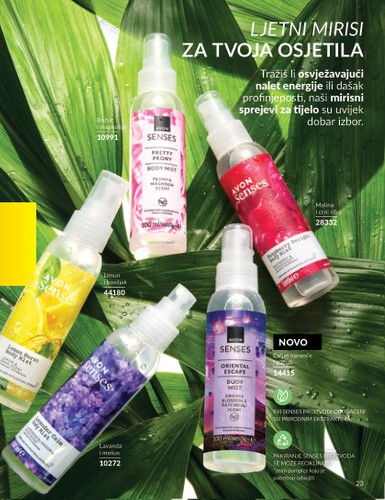 avon - Prelistajte katalog Avon, vrijedi od 01.08. do 31.08. - page: 23