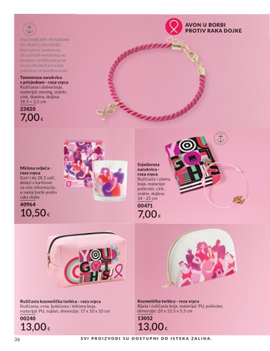 avon - Prelistajte katalog Avon, vrijedi od 01.08. do 31.08. - page: 36