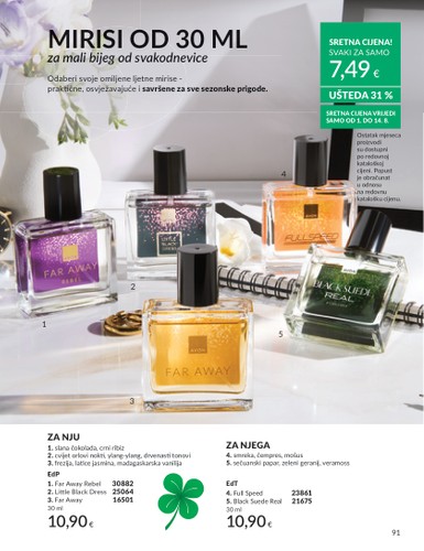 avon - Prelistajte katalog Avon, vrijedi od 01.08. do 31.08. - page: 91