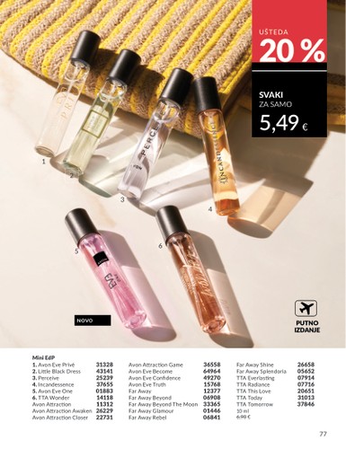 avon - Prelistajte katalog Avon, vrijedi od 01.08. do 31.08. - page: 77