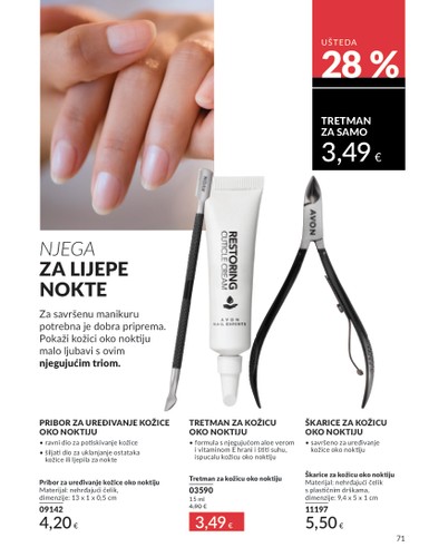 avon - Prelistajte katalog Avon, vrijedi od 01.08. do 31.08. - page: 71