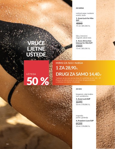 avon - Prelistajte katalog Avon, vrijedi od 01.08. do 31.08. - page: 16