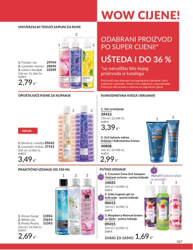 avon - Prelistajte katalog Avon, vrijedi od 01.08. do 31.08. - page: 187