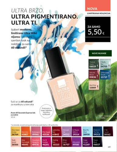 avon - Prelistajte katalog Avon, vrijedi od 01.08. do 31.08. - page: 69
