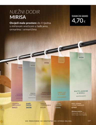 avon - Prelistajte katalog Avon, vrijedi od 01.08. do 31.08. - page: 137