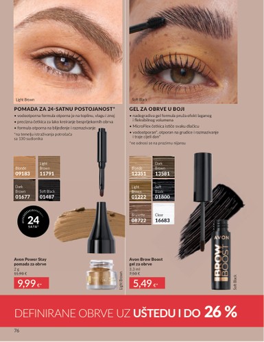 avon - Prelistajte katalog Avon, vrijedi od 01.09. do 30.09. - page: 75