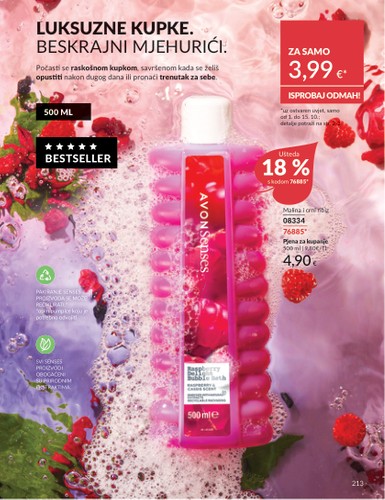 avon - Prelistajte katalog Avon, vrijedi od 01.10. do 31.10. - page: 184