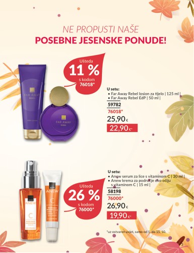 avon - Prelistajte katalog Avon, vrijedi od 01.10. do 31.10. - page: 3