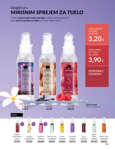 avon - Prelistajte katalog Avon, vrijedi od 01.01. do 31.01. - page: 183