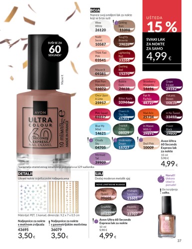 avon - Prelistajte katalog Avon, vrijedi od 01.01. do 31.01. - page: 37
