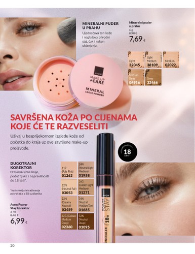avon - Prelistajte katalog Avon, vrijedi od 01.01. do 31.01. - page: 20