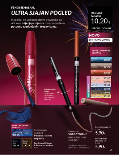 avon - Prelistajte katalog Avon, vrijedi od 01.01. do 31.01. - page: 39