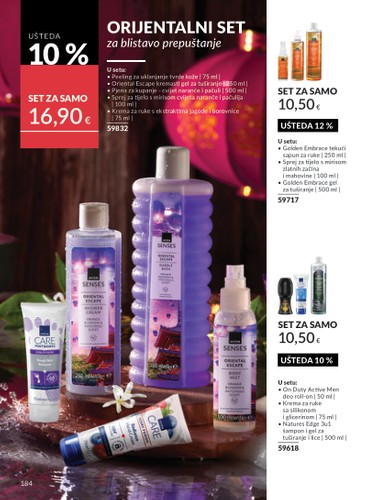 avon - Prelistajte katalog Avon, vrijedi od 01.01. do 31.01. - page: 184
