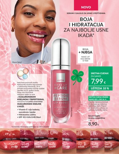 avon - Prelistajte katalog Avon, vrijedi od 01.04.2026 do 30.04.2026 - page: 47