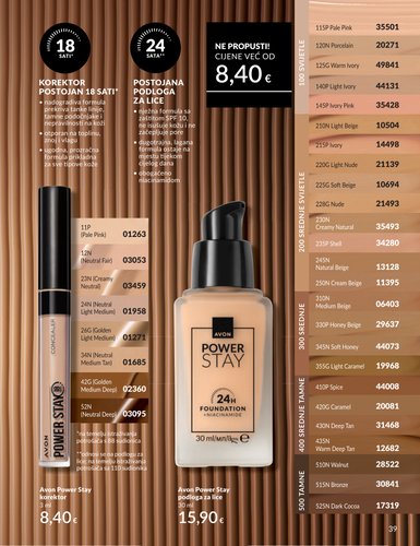 avon - Prelistajte katalog Avon, vrijedi od 01.04.2026 do 30.04.2026 - page: 39