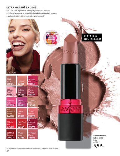 avon - Aktualni Avon katalog vrijedi od petka 01.05.2026 do nedjelje 31.05.2026 - page: 48