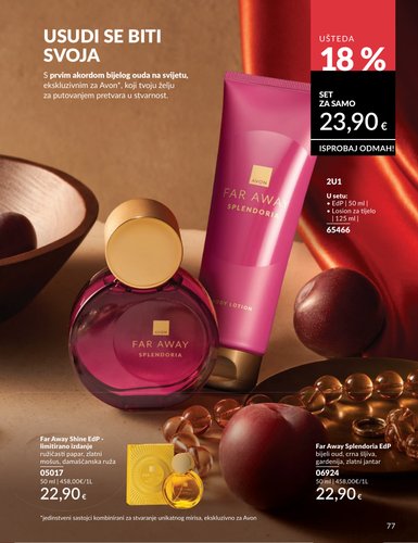 avon - Aktualni Avon katalog vrijedi od petka 01.05.2026 do nedjelje 31.05.2026 - page: 77
