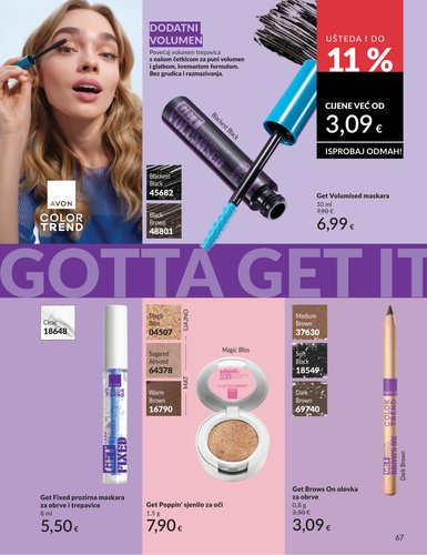 avon - Aktualni Avon katalog vrijedi od petka 01.05.2026 do nedjelje 31.05.2026 - page: 67