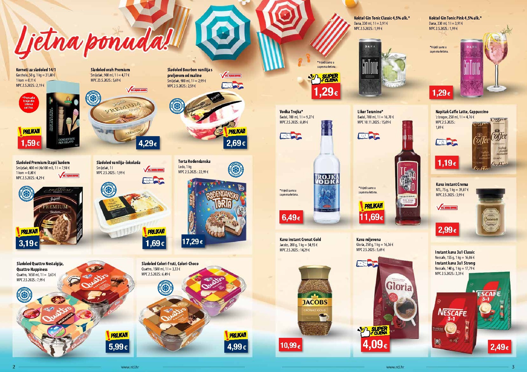 ntl - Aktualni katalog NTL - Sjever i Istok od srijede, 22.07.2026 do utorka, 28.07.2026 - page: 2