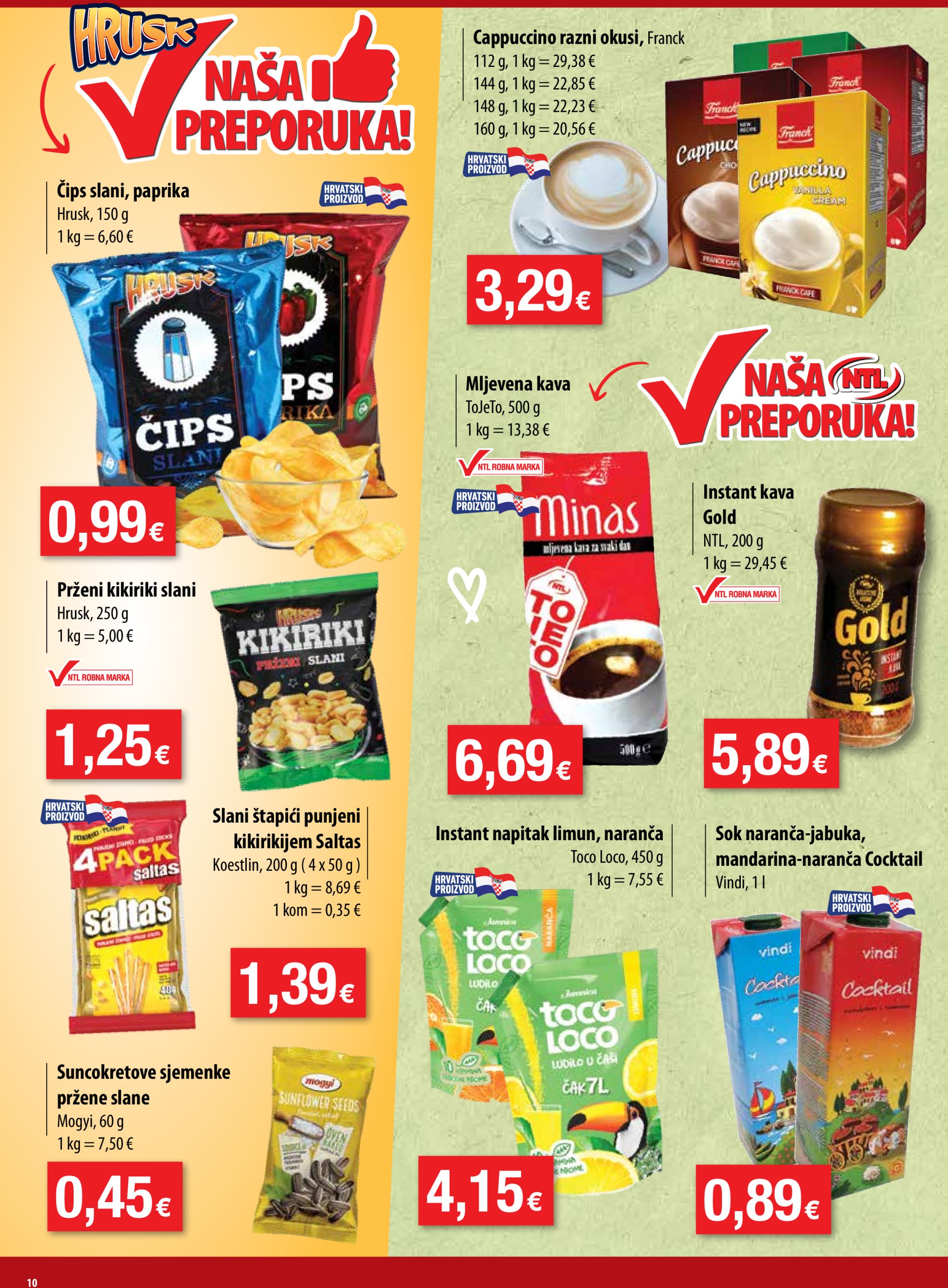 ntl - Prelistajte ovaj NTL - Maxi tjedna ponuda katalog, vrijedi od 14.05. do 20.05. - page: 10