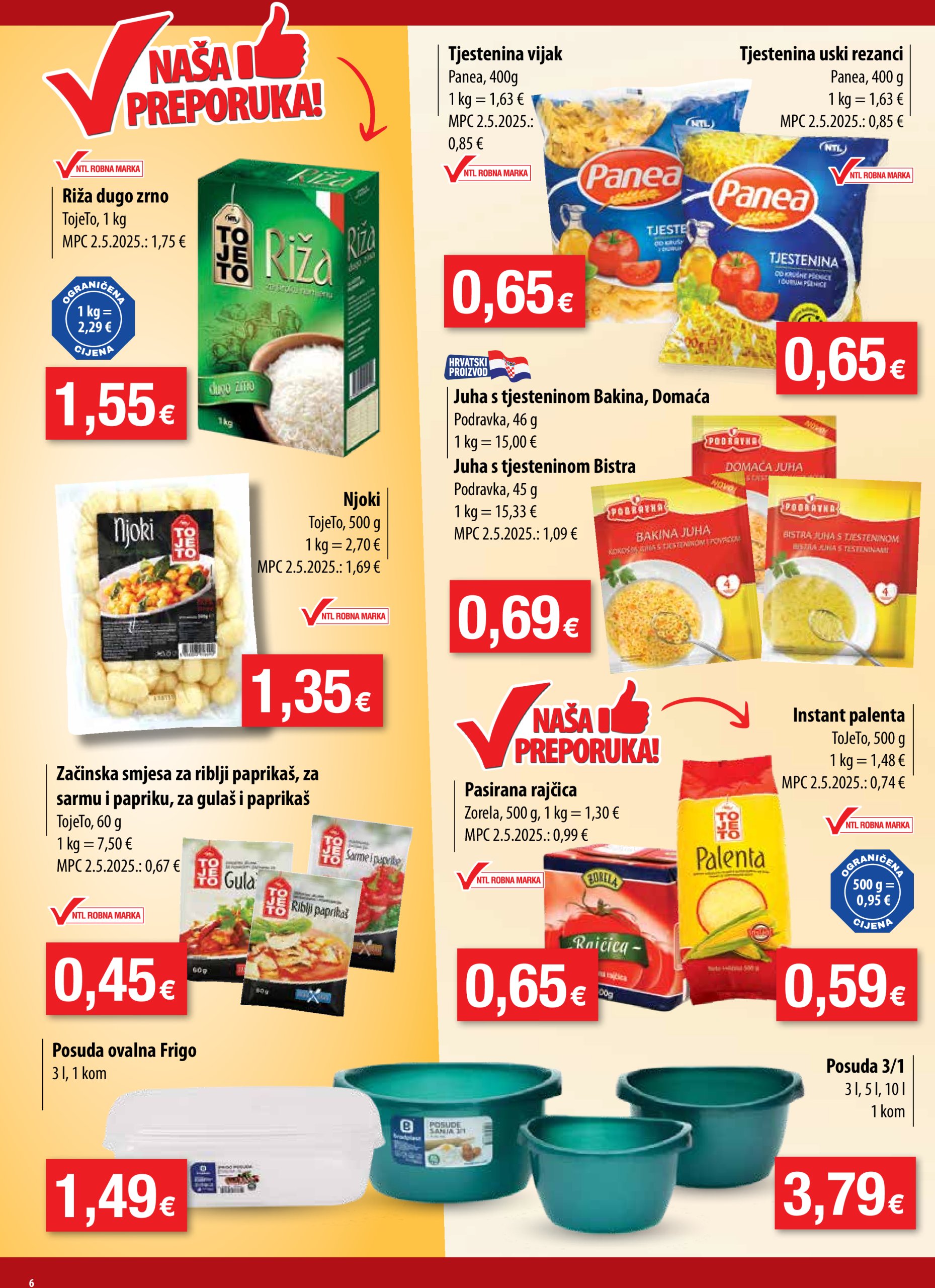 ntl - Prelistajte katalog NTL - Maxi tjedna ponuda, vrijedi od 11.06. do 17.06. - page: 6