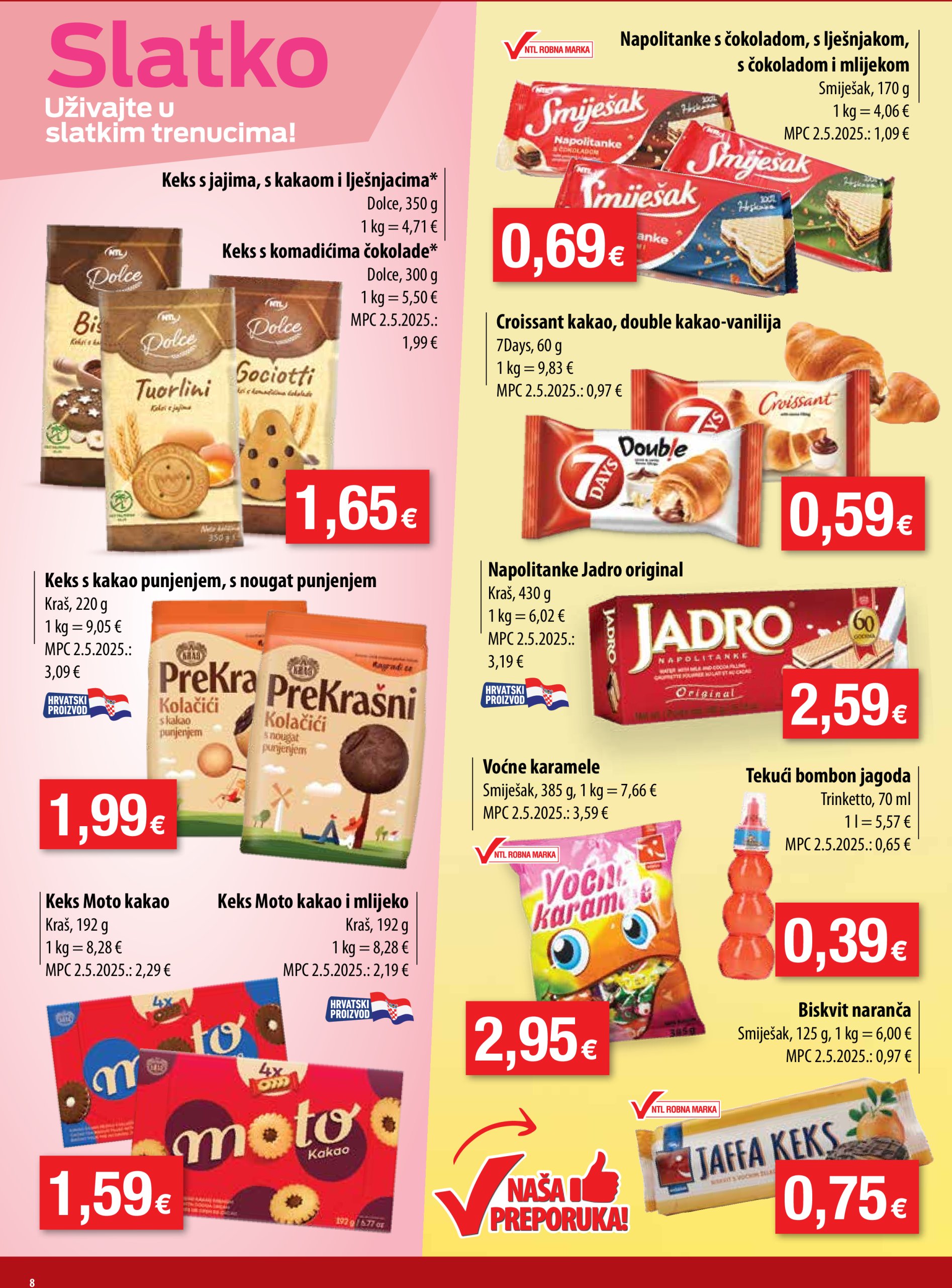 ntl - Prelistajte katalog NTL - Maxi tjedna ponuda, vrijedi od 11.06. do 17.06. - page: 8