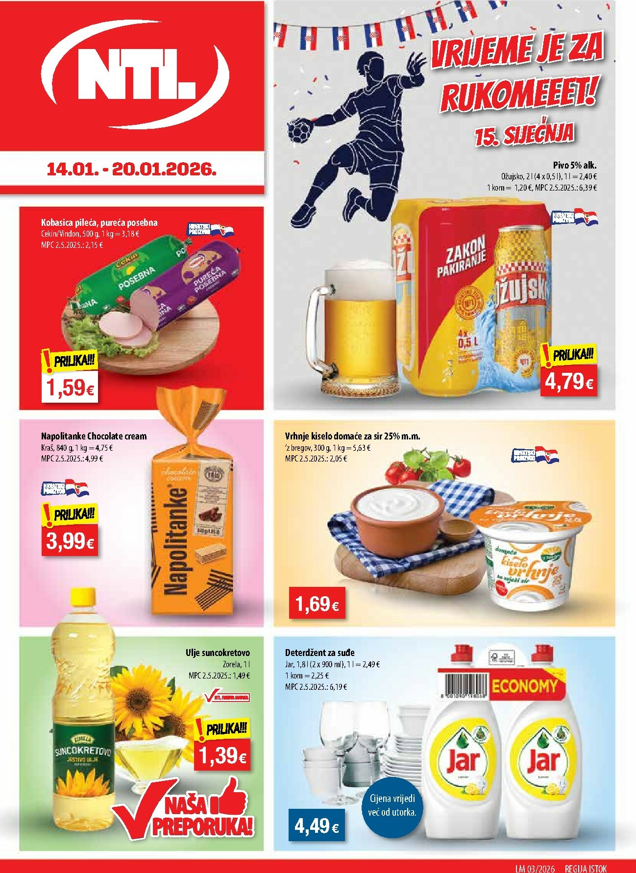 ntl - Prelistajte katalog NTL - Sjever, vrijedi od 14.01. do 20.01.