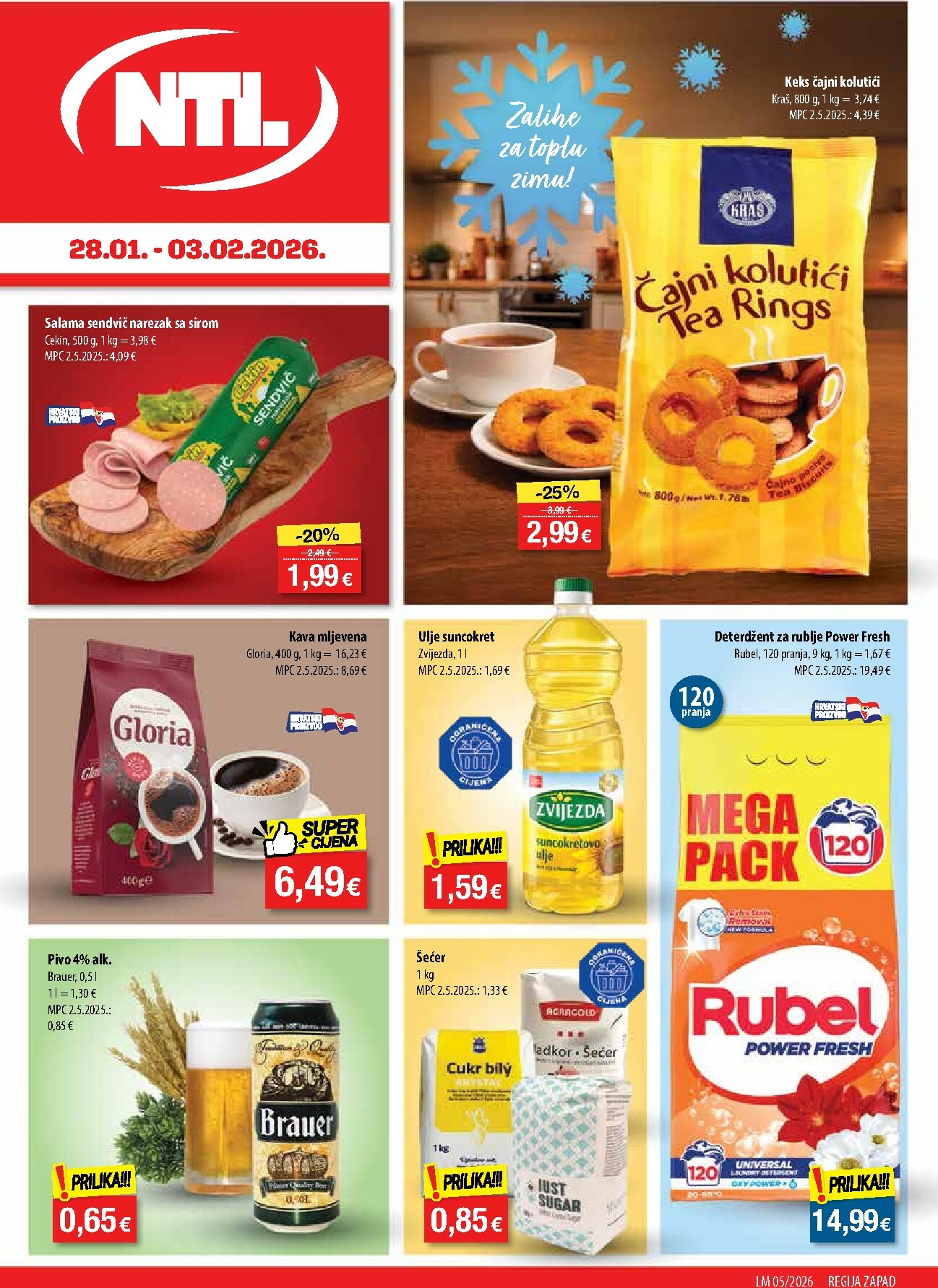ntl - Prelistajte katalog NTL - Zapad, vrijedi od 28.01. do 03.02.