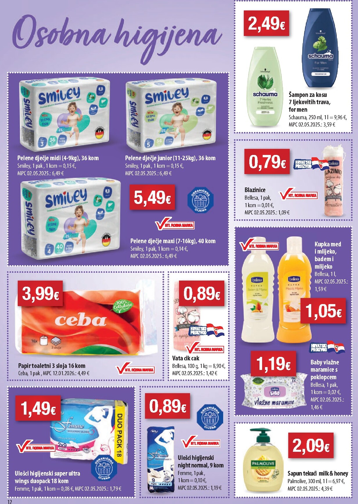 ntl - Prelistajte katalog NTL - Maxi tjedna ponuda, vrijedi od 18.03.2026 do 24.03.2026 - page: 12