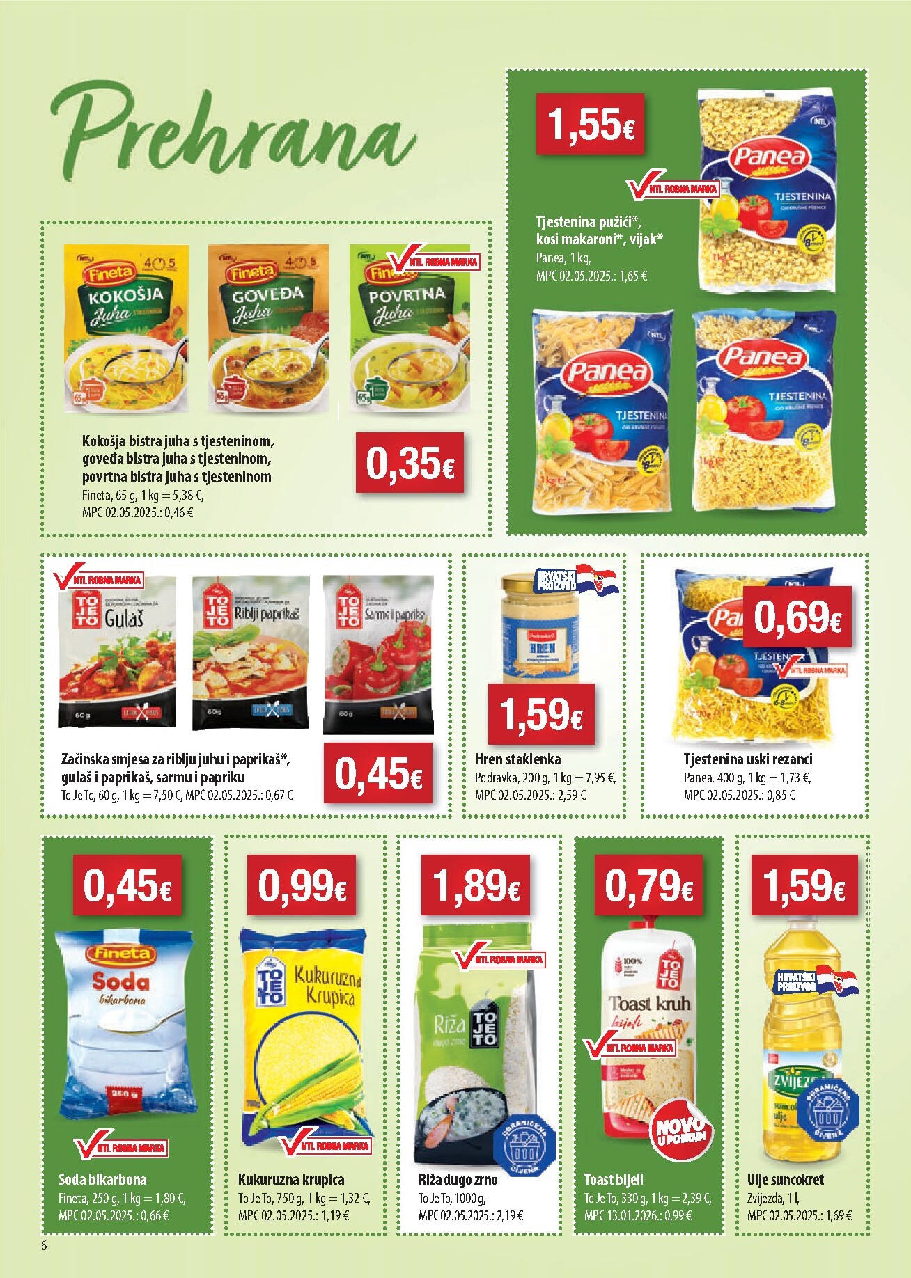 ntl - Prelistajte katalog NTL - Maxi tjedna ponuda, vrijedi od 18.03.2026 do 24.03.2026 - page: 6