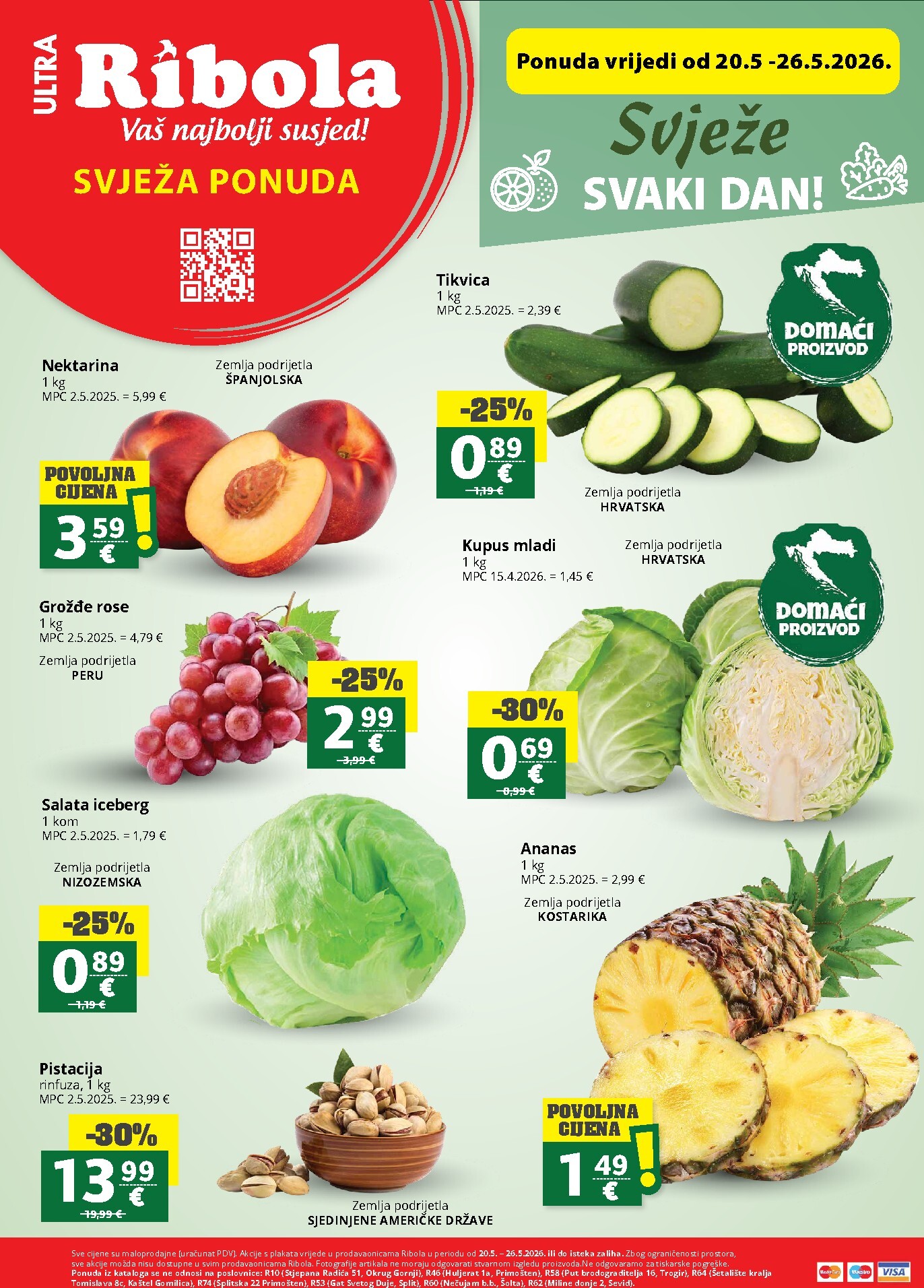 ribola - Aktualni katalog Ribola - SUPER PONUDA od srijede, 20.05.2026 do utorka, 26.05.2026