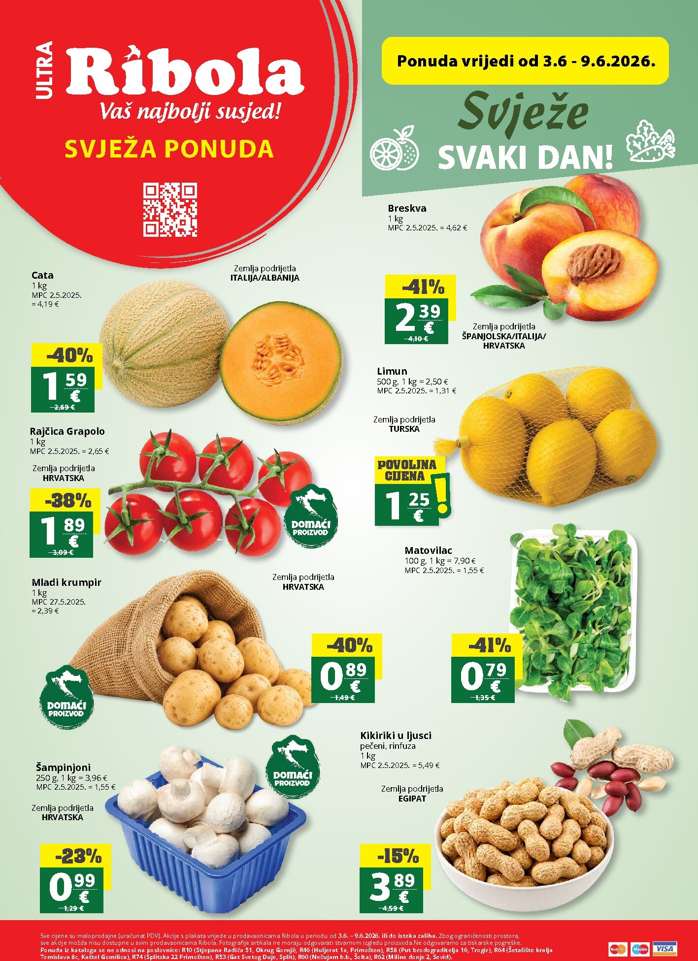 ribola - Aktualni katalog Ribola - Super ponuda od srijede, 03.06.2026 do utorka, 09.06.2026