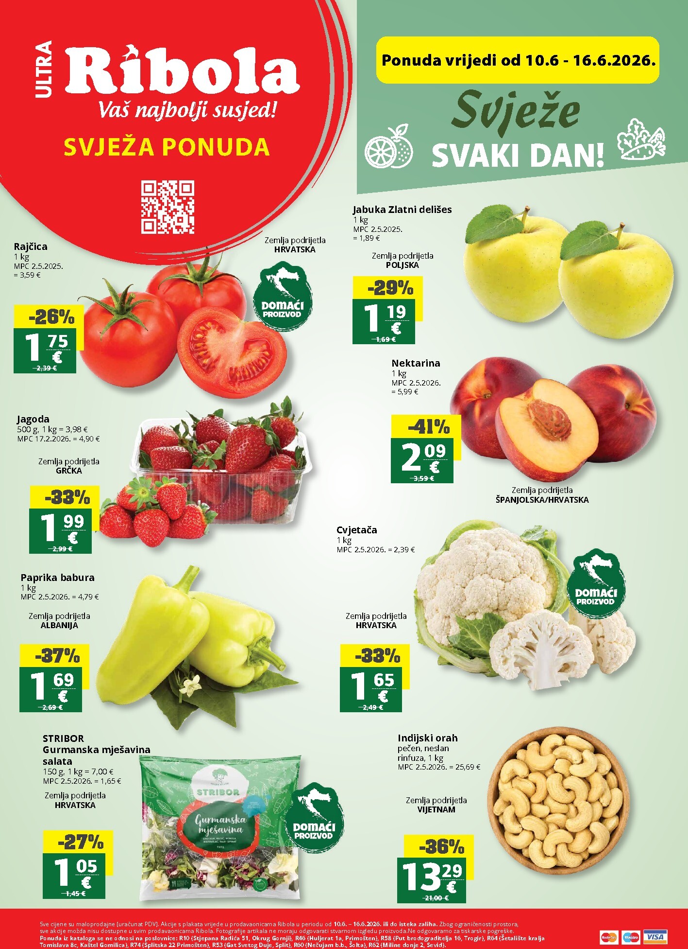 ribola - Aktualni katalog Ribola - Super Ponuda od srijede, 10.06.2026 do utorka, 16.06.2026