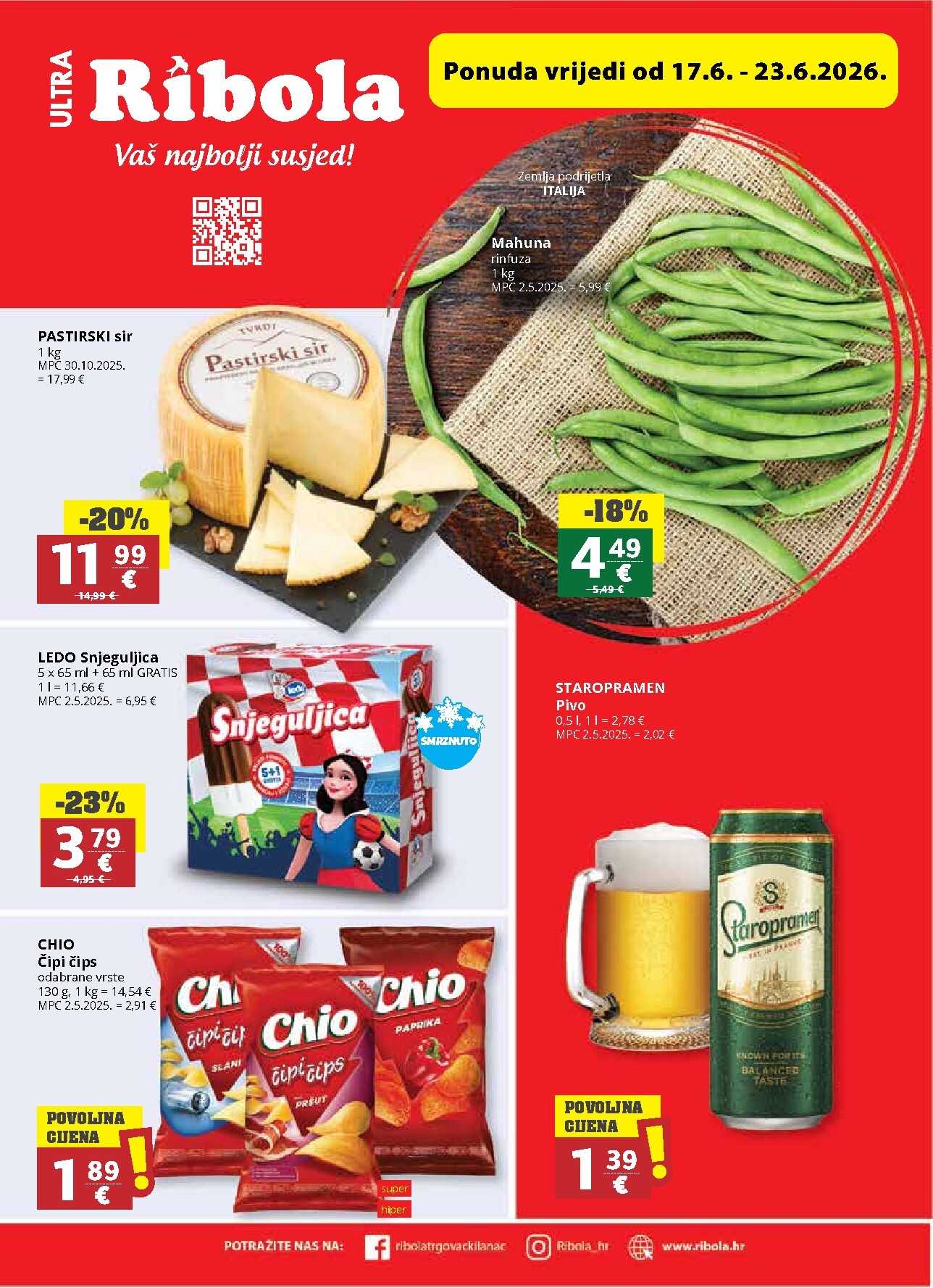 ribola - Novi Ribola katalog od srijede, 17.06.2026 do utorka, 23.06.2026